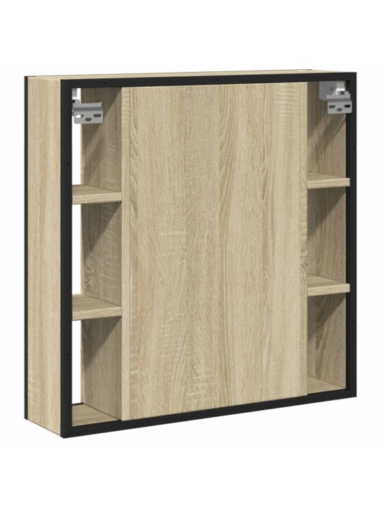 VANNITOA PEEGELKAPP, SONOMA TAMM, 60 X 16 X 60 CM, TEHISPUIT