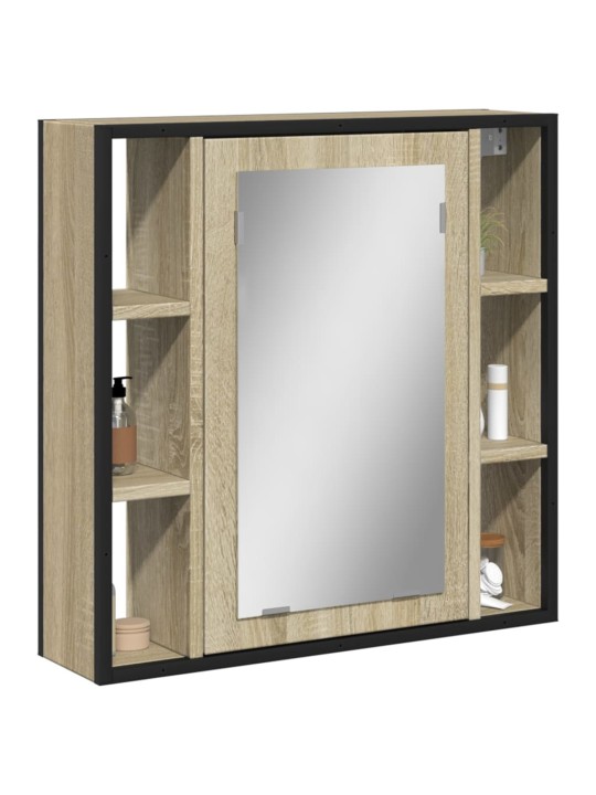 VANNITOA PEEGELKAPP, SONOMA TAMM, 60 X 16 X 60 CM, TEHISPUIT