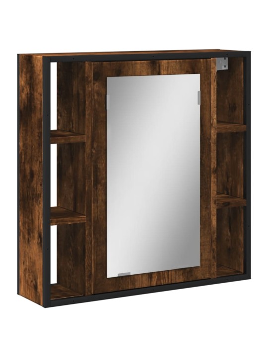 VANNITOA PEEGELKAPP, SUITSUTATUD TAMM, 60X16X60 CM, TEHISPUIT