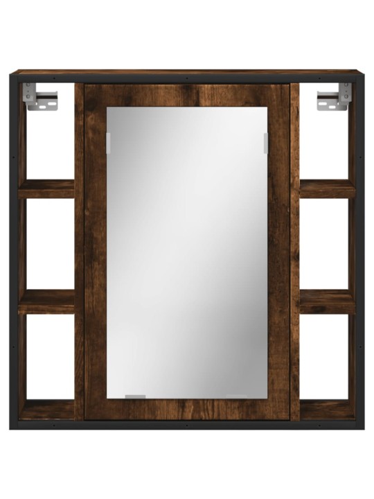 VANNITOA PEEGELKAPP, SUITSUTATUD TAMM, 60X16X60 CM, TEHISPUIT