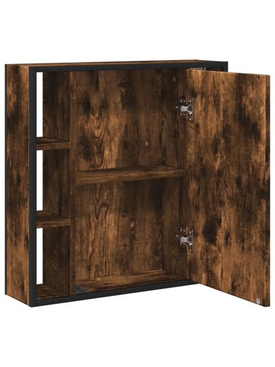 VANNITOA PEEGELKAPP, SUITSUTATUD TAMM, 60X16X60 CM, TEHISPUIT