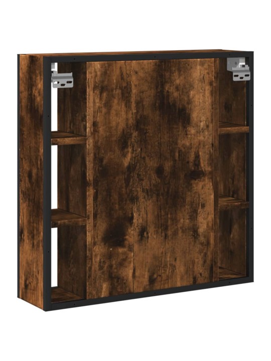 VANNITOA PEEGELKAPP, SUITSUTATUD TAMM, 60X16X60 CM, TEHISPUIT