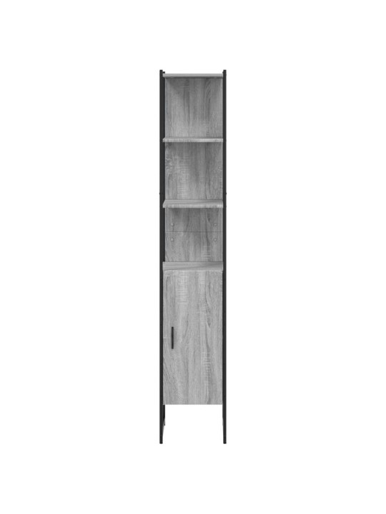 VANNITOAKAPP, HALL SONOMA TAMM, 33 X 33 X 185,5 CM, TEHISPUIT