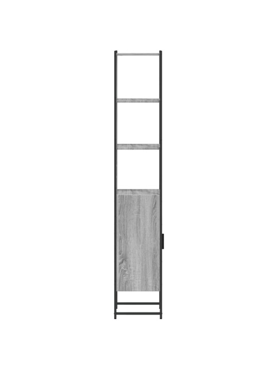 VANNITOAKAPP, HALL SONOMA TAMM, 33 X 33 X 185,5 CM, TEHISPUIT