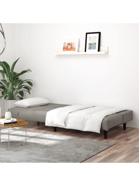2-KOHALINE DIIVANVOODI, HELEHALL, SAMET