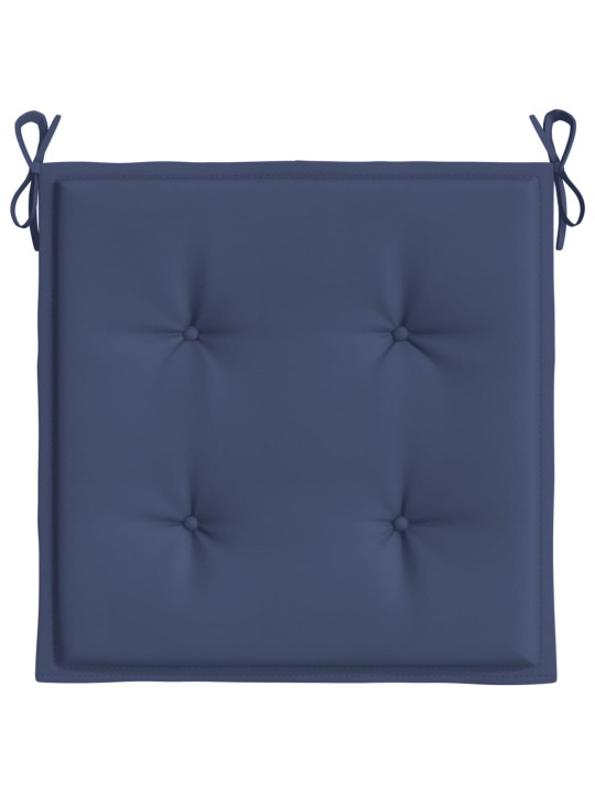 Euroaluse istmepadjad 6 tk tumesinine 40x40x3 cm oxford kangas