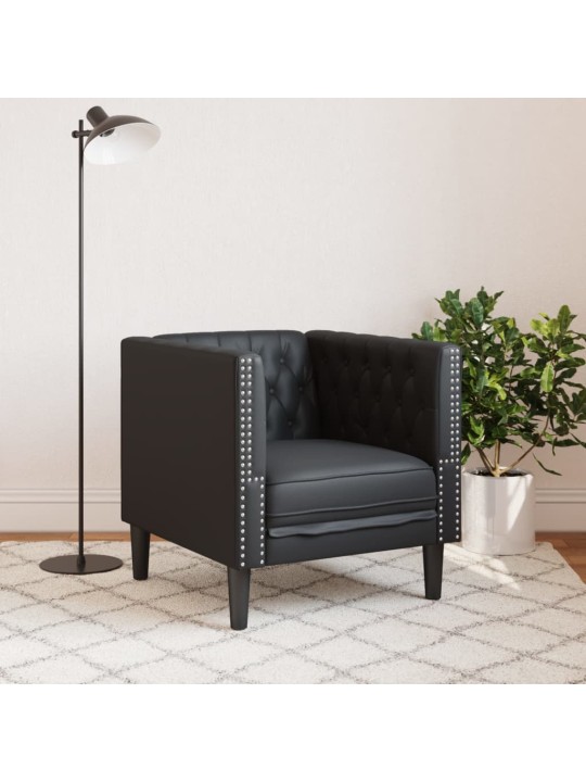 CHESTERFIELD TUGITOOL, MUST, KUNSTNAHK