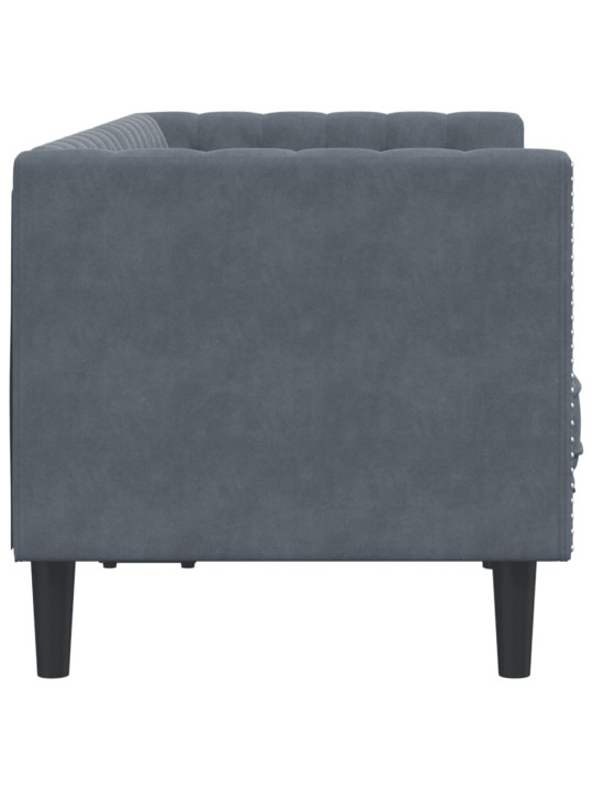 2-KOHALINE CHESTERFIELD DIIVAN RULLPATJADEGA TUMEHALL SAMET