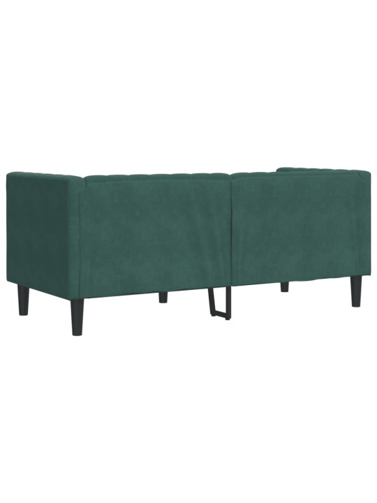 2-KOHALINE CHESTERFIELD DIIVAN RULLPATJADEGA TUMEROHELINE SAMET