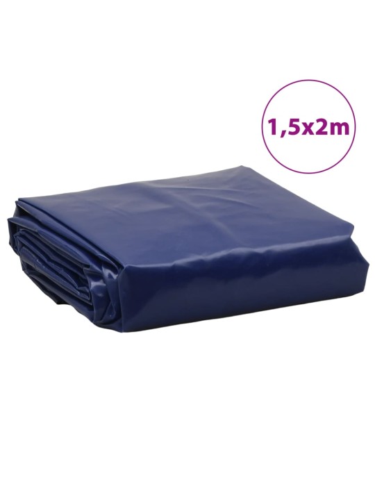 Present, sinine, 1,5x2 m, 650 g/m²