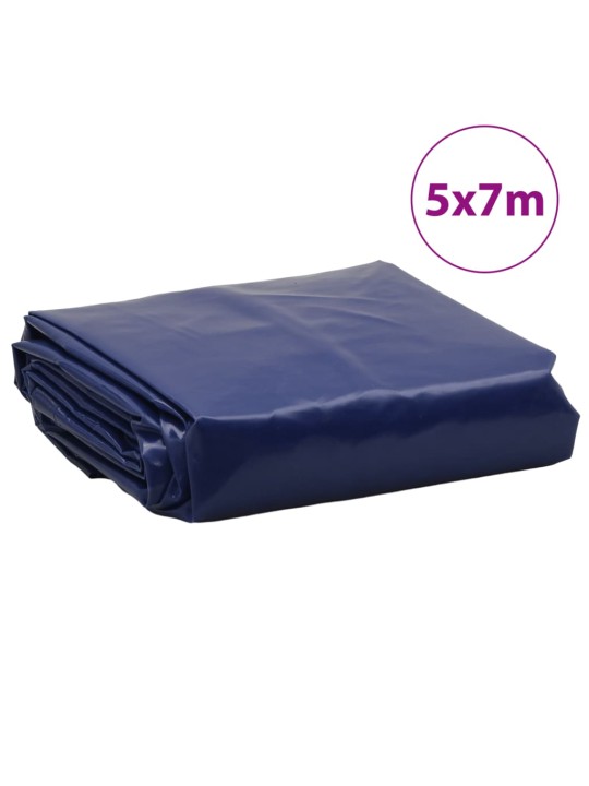 Present, sinine, 5 x 7 m, 650 g/m²