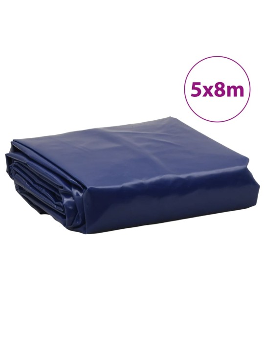 Present, sinine, 5 x 8 m, 650 g/m²