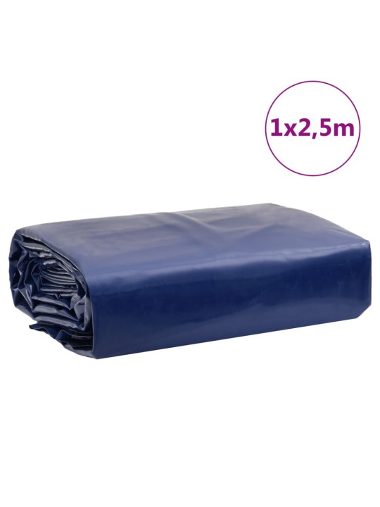 Present, sinine, 1 x 2,5 m, 650 g/m²