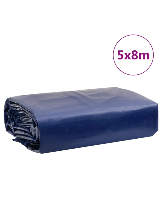 Present, sinine, 5 x 8 m, 650 g/m²