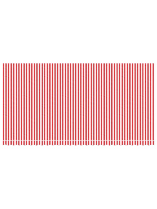 VARIKATUSE ASENDUSKANGAS, PUNASE JA VALGE TRIIBULINE, 6X3 M