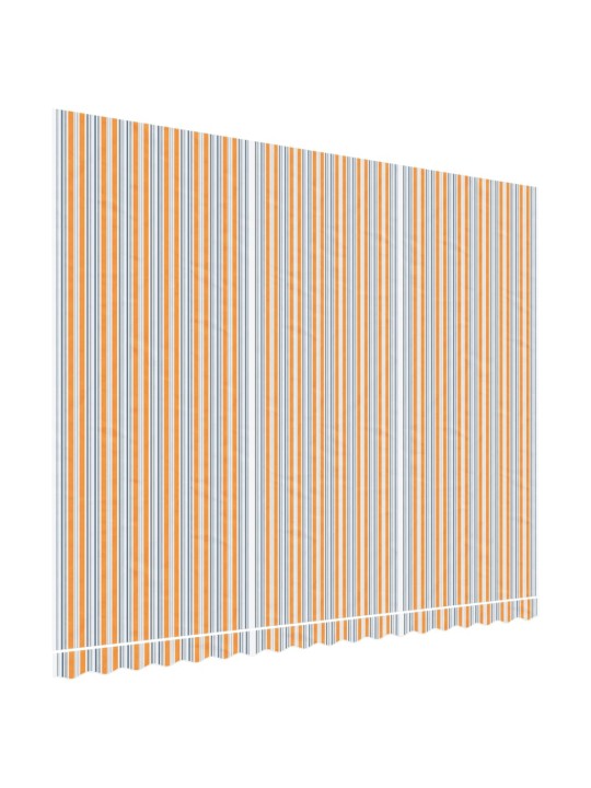 Varikatuse asenduskangas, mitmevärviline, triibuline, 4,5x3,5 m