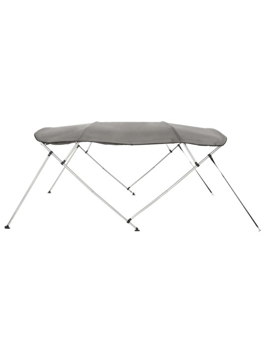 4 kaarega paadi varikatus külgseintega, 243x(170-182)x137 cm