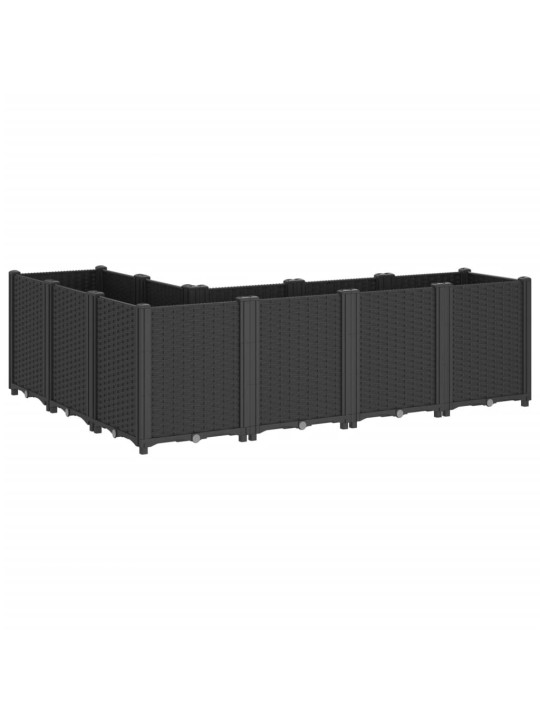 AIA TAIMEKAST, MUST, 160 X 120 X 53 CM, PP