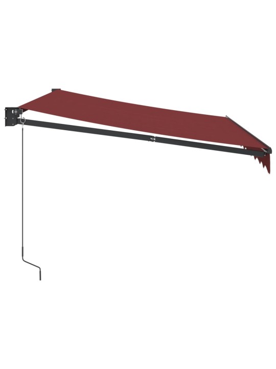 KÄSITSI SISSETÕMMATAV VARIKATUS, BURGUNDIA PUNANE, 300X250 CM