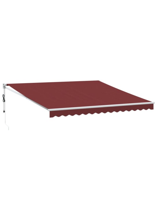 AUTOMAATSELT SISSETÕMMATAV VARIKATUS, VEINIPUNANE, 400X300 CM