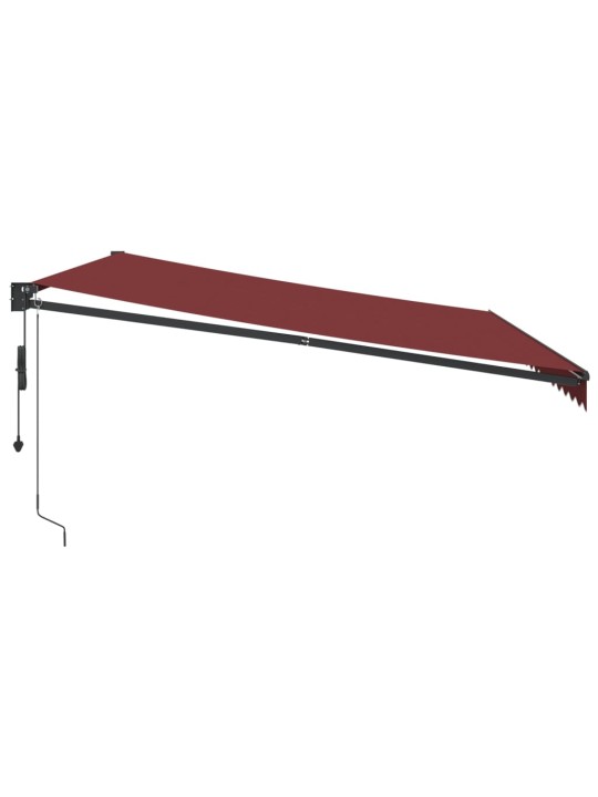 AUTOMAATSELT SISSETÕMMATAV VARIKATUS, VEINIPUNANE, 450X300 CM