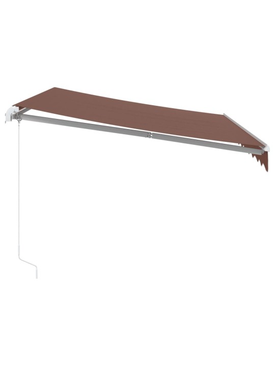 KÄSITSI SISSETÕMMATAV VARIKATUS LEDIGA, PRUUN, 300 X 250 CM