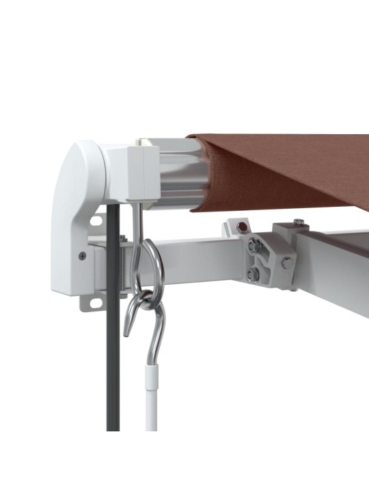 AUTOMAATSELT SISSETÕMMATAV VARIKATUS, PRUUN, 450 X 350 CM