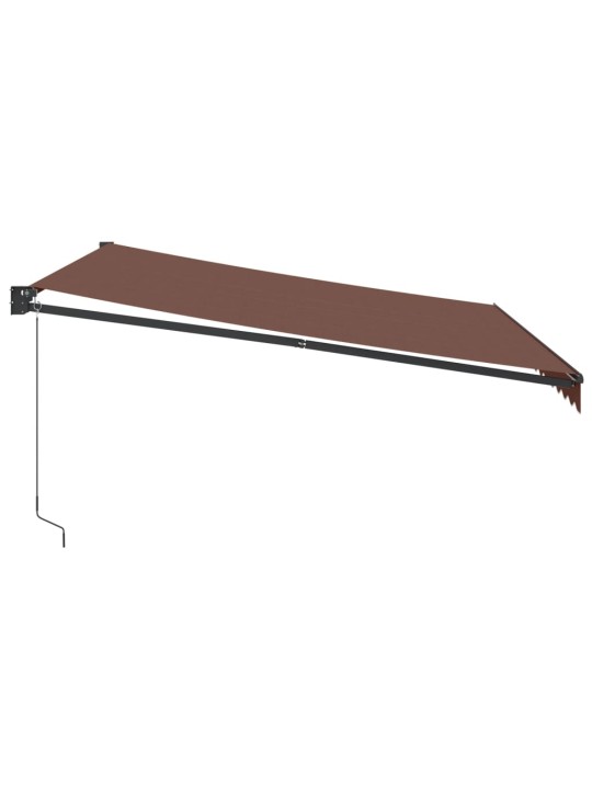 KÄSITSI SISSETÕMMATAV VARIKATUS, PRUUN, 400 X 300 CM