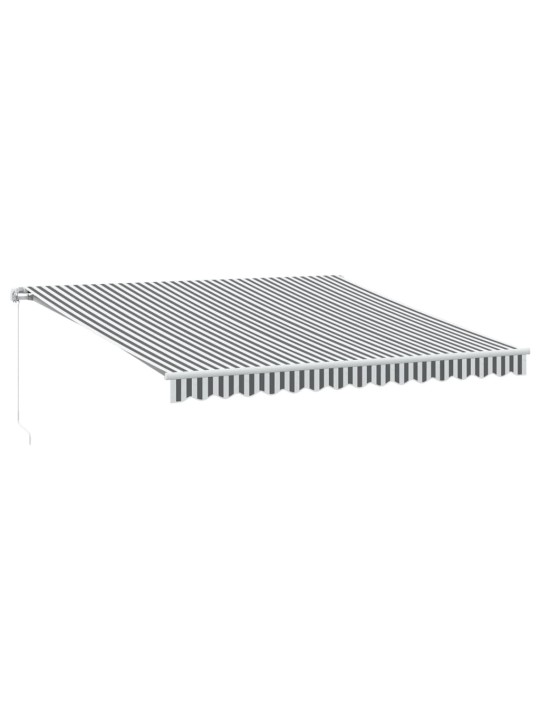 KÄSITSI SISSETÕMMATAV VARIKATUS, ANTRATSIITHALL/VALGE 400X350CM