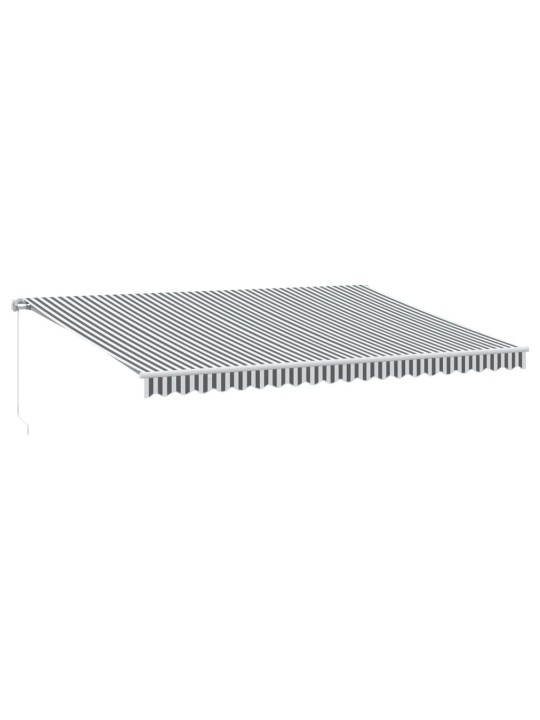 KÄSITSI SISSETÕMMATAV VARIKATUS, ANTRATSIITHALL/VALGE 500X350CM