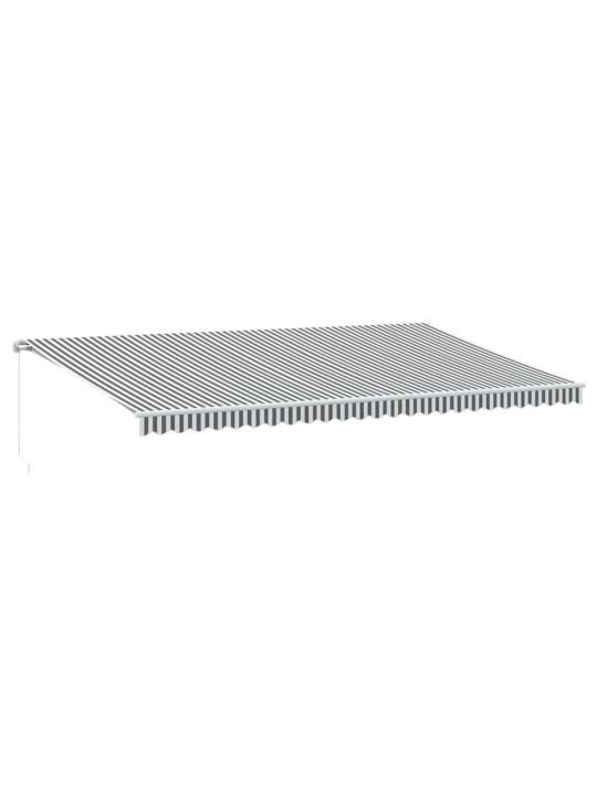 KÄSITSI SISSETÕMMATAV VARIKATUS, ANTRATSIITHALL/VALGE 600X350CM