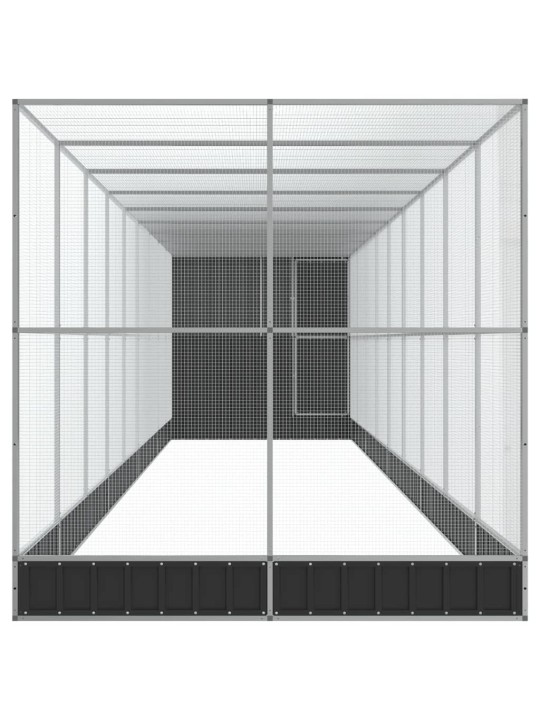 LINNUMAJA KOOS LAIENDUSEGA, HÕBEDANE, 1037X203X216 CM, TERAS