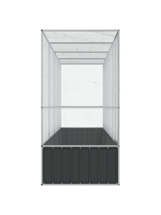 LINNUMAJA KOOS LAIENDUSEGA, HÕBEDANE, 418,5X107X212 CM, TERAS