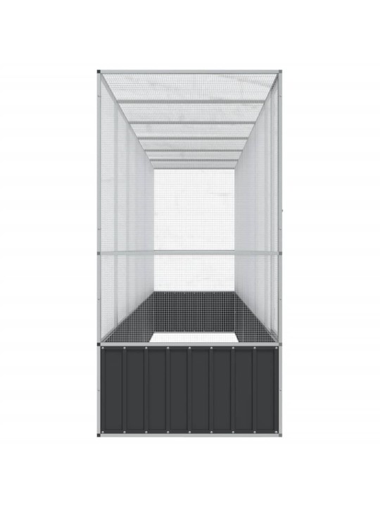 LINNUMAJA KOOS LAIENDUSEGA, HÕBEDANE, 626,5X107X212 CM, TERAS