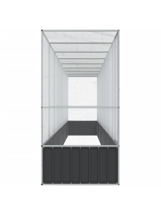 LINNUMAJA KOOS LAIENDUSEGA, HÕBEDANE, 834,5X107X212 CM, TERAS