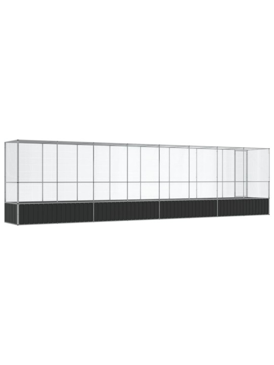 LINNUMAJA KOOS LAIENDUSEGA, HÕBEDANE, 834,5X107X212 CM, TERAS