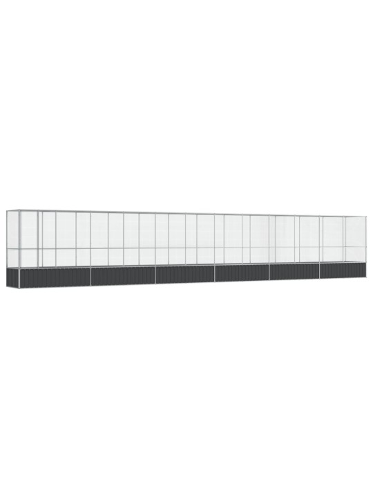 LINNUMAJA KOOS LAIENDUSEGA, HÕBEDANE, 1250,5X107X212 CM, TERAS