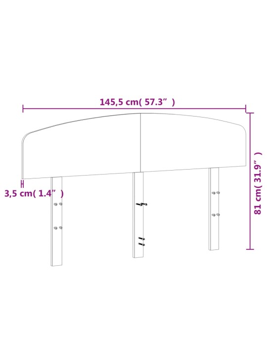 Voodipeats, 140 cm, männipuit