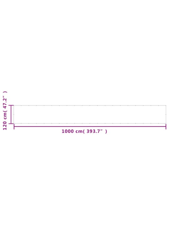 RÕDUSIRM, SININE, 120X1000 CM, 100% POLÜESTER OXFORD