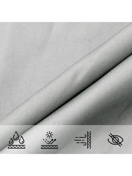 PÄIKESEVARJUPURI HELEHALL 5X5 M 100% POLÜESTER OXFORD
