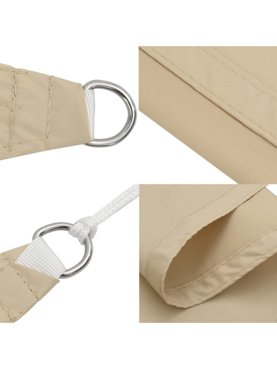 PÄIKESEVARJUPURI TUMEBEEŽ 2X2X2 M 100% POLÜESTER OXFORD