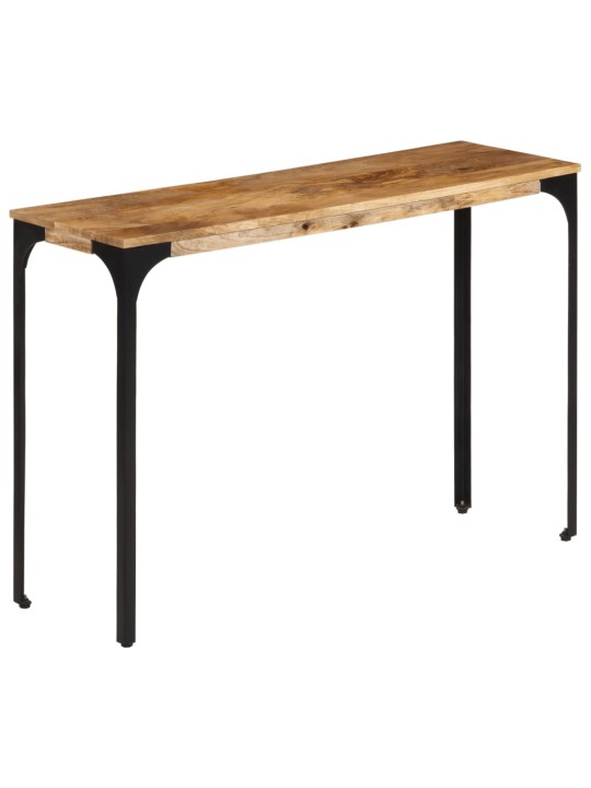 KONSOOLLAUD, PRUUN, 110 X 35 X 76 CM, MANGOPUIT JA RAUD