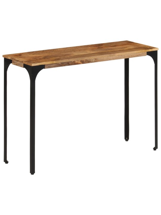 KONSOOLLAUD, PRUUN, 110 X 35 X 76 CM, MANGOPUIT JA RAUD
