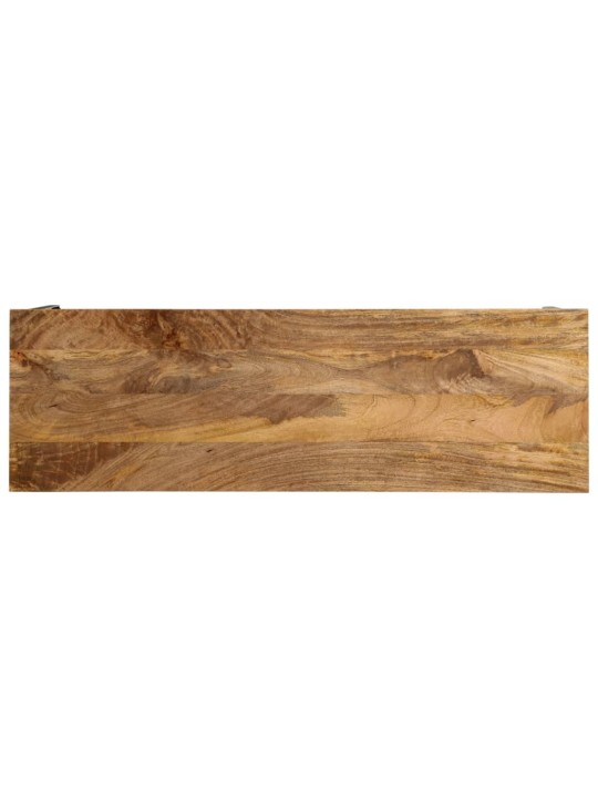 KONSOOLLAUD, PRUUN, 110 X 35 X 76 CM, MANGOPUIT JA RAUD