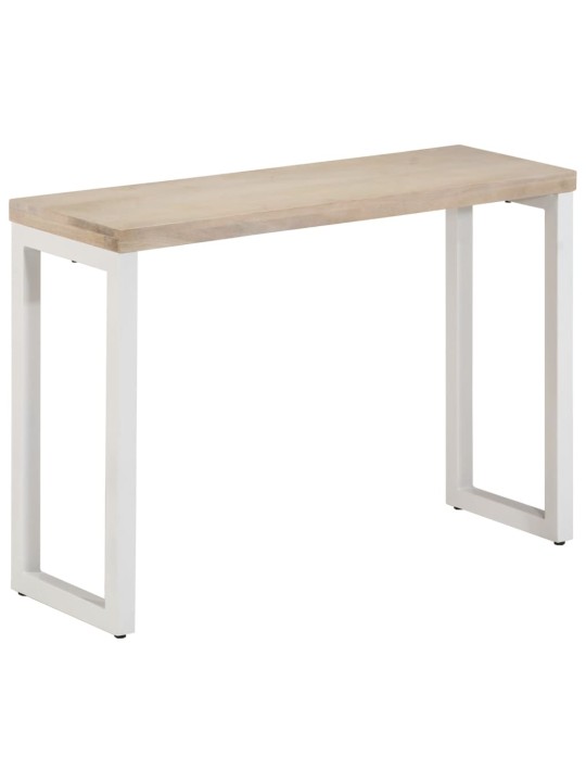 KONSOOLLAUD, PRUUN, 110 X 35 X 76 CM, MANGOPUIT JA RAUD