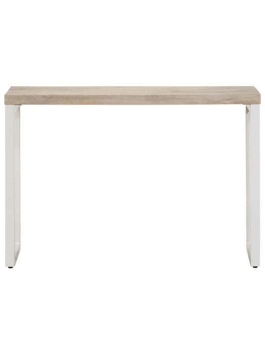 KONSOOLLAUD, PRUUN, 110 X 35 X 76 CM, MANGOPUIT JA RAUD