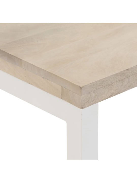 KONSOOLLAUD, PRUUN, 110 X 35 X 76 CM, MANGOPUIT JA RAUD