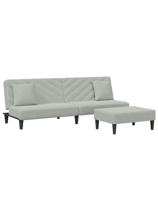 2-OSALINE DIIVANIKOMPLEKT PATJADEGA, HELEHALL, SAMET