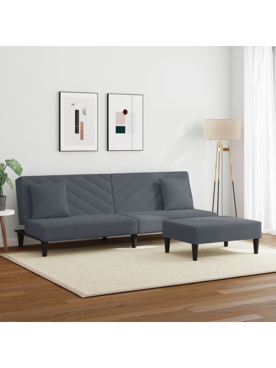 2-OSALINE DIIVANIKOMPLEKT PATJADEGA, TUMEHALL, SAMET