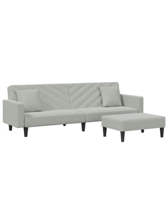 2-OSALINE DIIVANIKOMPLEKT PATJADEGA, HELEHALL, SAMET